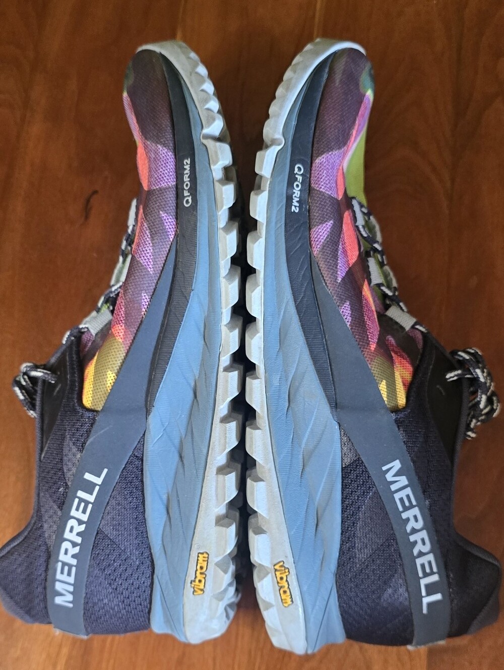 Merrell Antora 2  Rainbow Vibram Hiking Trail Running Shoe 9.5 - Picture 5 of 10